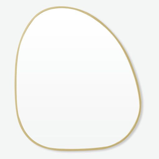 ESPEJO METALICO GRIFFIN DORADO 100 cm